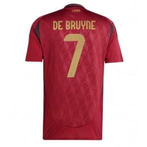 Belgija Kevin De Bruyne #7 Domaci Dres EP 2024 Kratak Rukavima